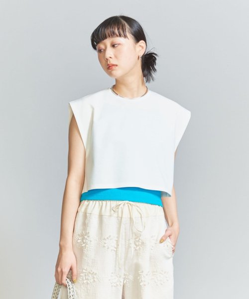 BEAUTY&YOUTH UNITED ARROWS(ビューティーアンドユース　ユナイテッドアローズ)/【WEB限定】ポンチ レイヤードワンピース －3WAY/ウォッシャブル－/img06