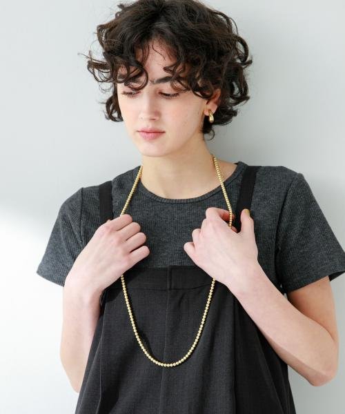 ロングボールチェーンネックレス 人気・おすすめ｜使いやすい・旅行におすすめ セール中 全国発送 即出荷モデル