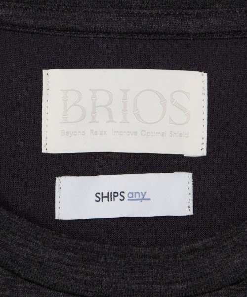 SHIPS any MEN(シップス　エニィ　メン)/SHIPS any: 〈手洗い可能〉バンブー レーヨン ウール混 ルーズ Tシャツ ［BRIOS］◇/img20