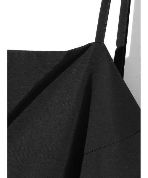 MIDIUMISOLID for Ladies C/NY ティアードキャミソールワンピース 