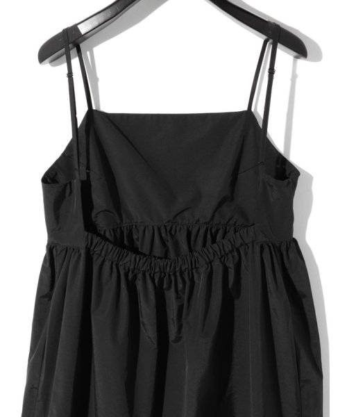 MIDIUMISOLID for Ladies C/NY ティアードキャミソールワンピース 