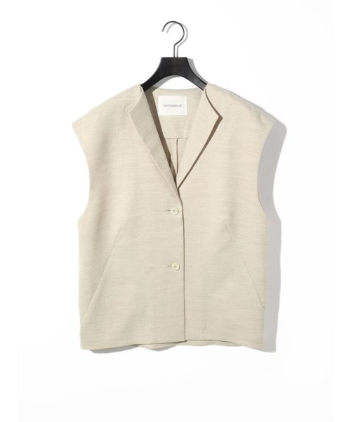 MIDIUMISOLID for Ladies リネンライクジレ ベスト・ジレ PE1596761863(12155円)