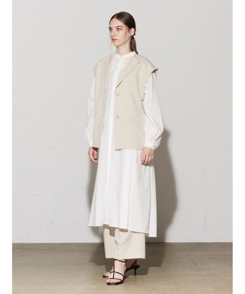 MIDIUMISOLID for Ladies リネンライクジレ ベスト・ジレ PE1596761863(12155円)