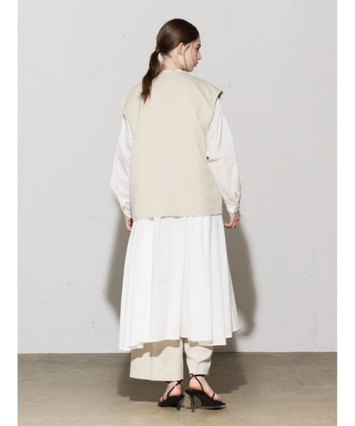 MIDIUMISOLID for Ladies リネンライクジレ ベスト・ジレ PE1596761863(12155円)