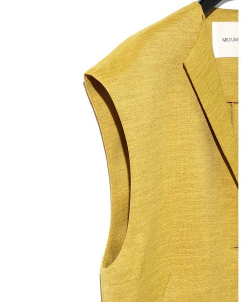 MIDIUMISOLID for Ladies リネンライクジレ ベスト・ジレ PE1596761863(12155円)