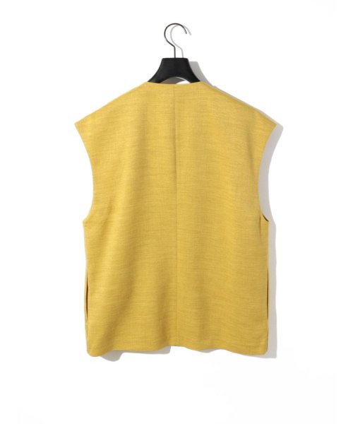 MIDIUMISOLID for Ladies リネンライクジレ ベスト・ジレ PE1596761863(12155円)