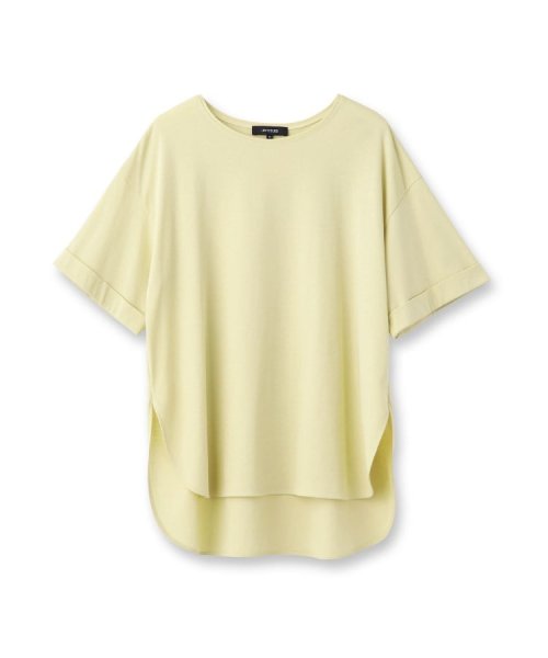 UNTITLED(アンタイトル)/【コットン／ゆったりデザイン／ドライタッチ】Tシャツ型プルオーバー/img01