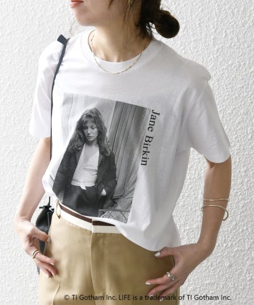 SHIPS any WOMEN(シップス　エニィ　ウィメン)/GOOD ROCK SPEED:〈洗濯機可能〉LIFE フォト プリント TEE 24SS/img03