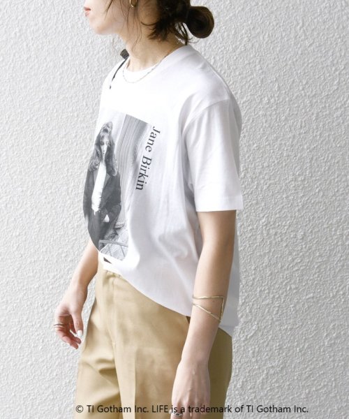 SHIPS any WOMEN(シップス　エニィ　ウィメン)/GOOD ROCK SPEED:〈洗濯機可能〉LIFE フォト プリント TEE 24SS/img04