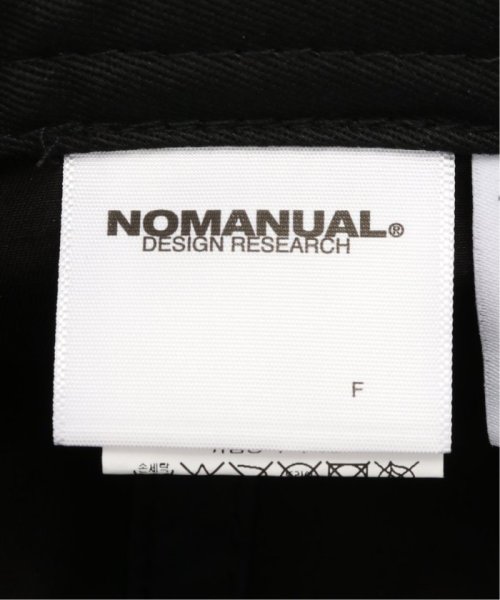 JOINT WORKS(ジョイントワークス)/【NOMANUAL/ノーマニュアル】 MUKISOKU BALL CAP/img10