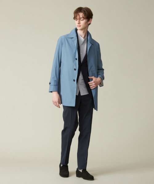 【セットアップ対応 / ウォッシャブル】トラベラーズシアサッカー スラックス 家庭洗濯 手洗い