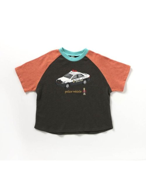 apres les cours(アプレレクール)/TOMICA ラグランモチーフTシャツ/img01