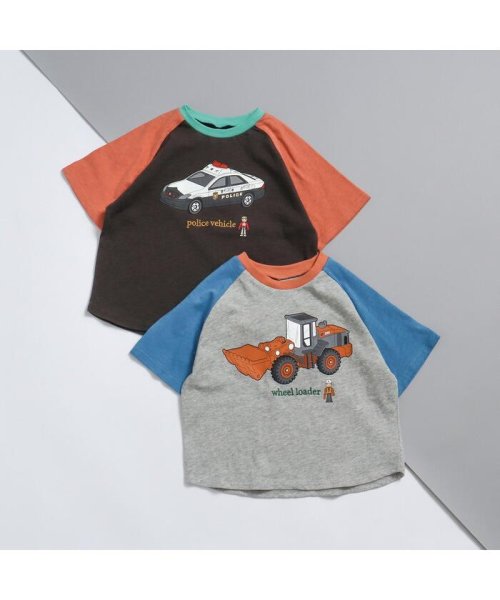 apres les cours(アプレレクール)/TOMICA ラグランモチーフTシャツ/img11