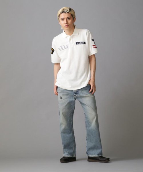 AVIREX(AVIREX)/ネイバル パッチド ポロシャツ/NAVAL PATCHED POLO SHIRT/img12