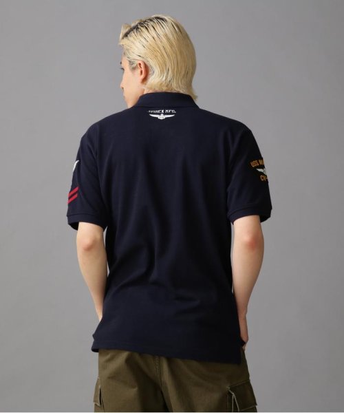 AVIREX(AVIREX)/ネイバル パッチド ポロシャツ/NAVAL PATCHED POLO SHIRT/img26