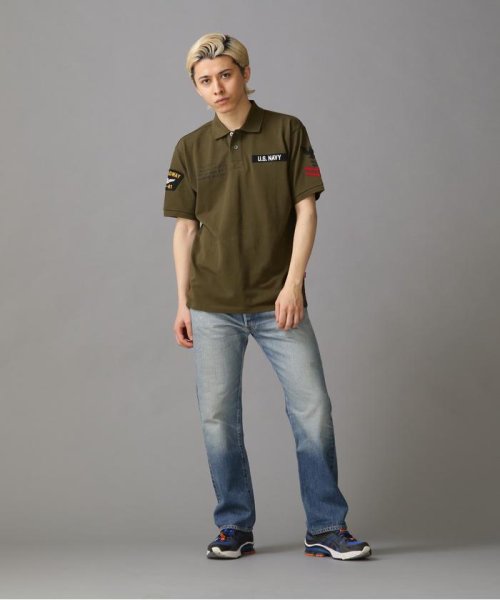 AVIREX(AVIREX)/ネイバル パッチド ポロシャツ/NAVAL PATCHED POLO SHIRT/img34