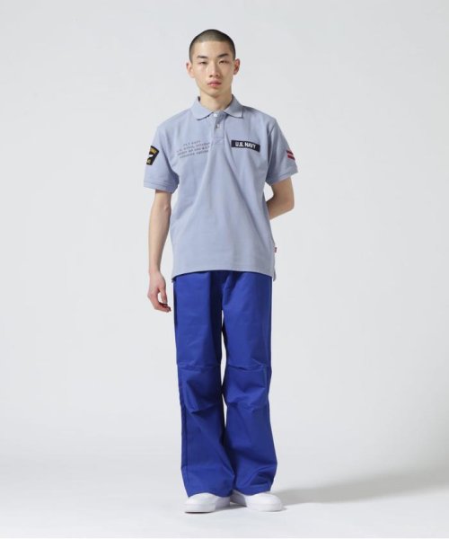 AVIREX(AVIREX)/ネイバル パッチド ポロシャツ/NAVAL PATCHED POLO SHIRT/img35