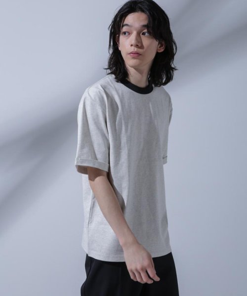 nano・universe(ナノ・ユニバース)/Anti Soaked 汗染み防止 リンガーネックTシャツ/img16