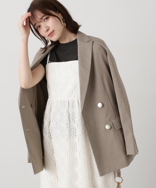 マットウースストレッチテーラードジャケット《S Size Line》 アウター U1301373745(10010円)