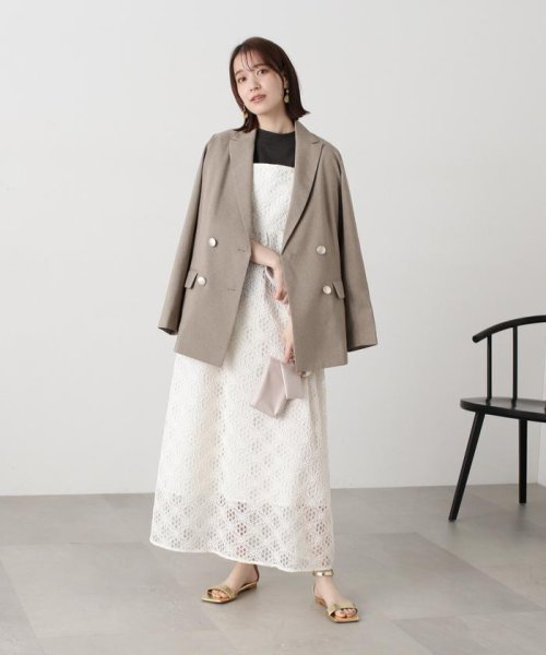 マットウースストレッチテーラードジャケット《S Size Line》 アウター U1301373745(10010円)