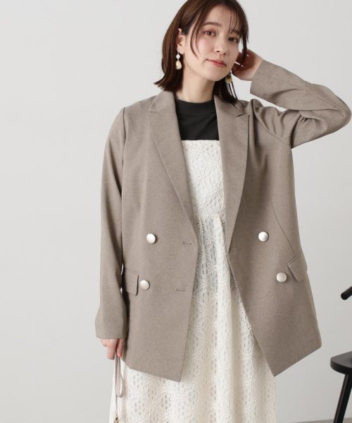 マットウースストレッチテーラードジャケット《S Size Line》 アウター U1301373745(10010円)