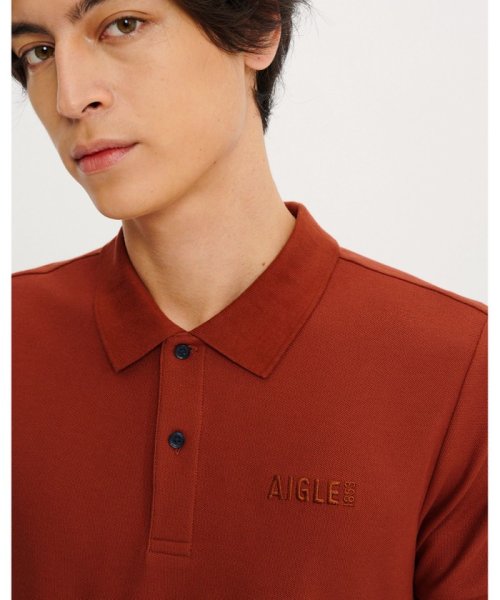 ＡＩＧＬＥ MEN(エーグル　メンズ)/COOL MAX オーガニックコットン 吸水速乾 半袖ポロシャツ/img05