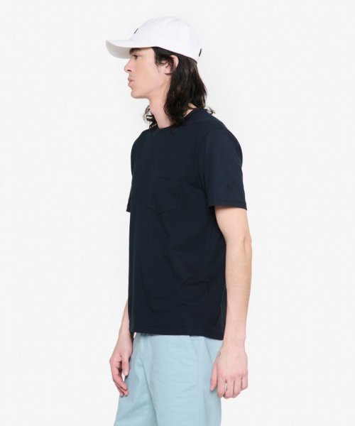 ＡＩＧＬＥ MEN(エーグル　メンズ)/オーガニックコットン ワンポイント刺繍ロゴ クルーネックポケット半袖Tシャツ/img10