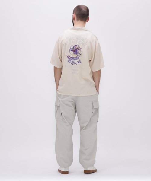 AVIREX(AVIREX)/TENCEL SUKA EMBROIDERY SHORTSLEEVE SHIRT/img14