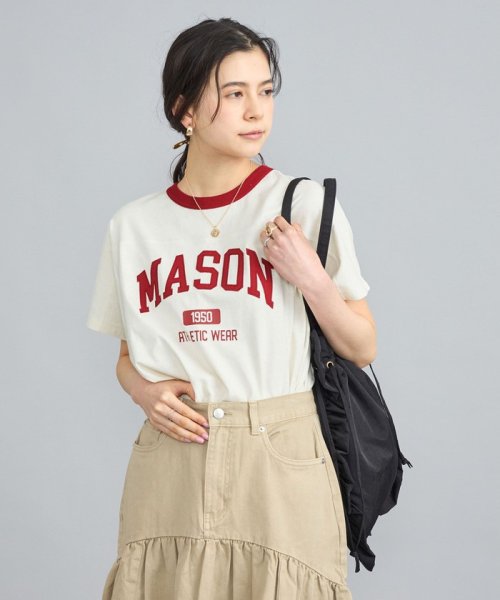 coen(coen)/MASON（メイソン）別注フットボールロゴTシャツ/img01