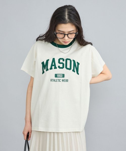 coen(coen)/MASON（メイソン）別注フットボールロゴTシャツ/img08