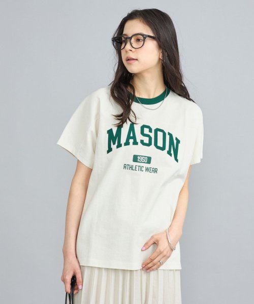 coen(coen)/MASON（メイソン）別注フットボールロゴTシャツ/img09