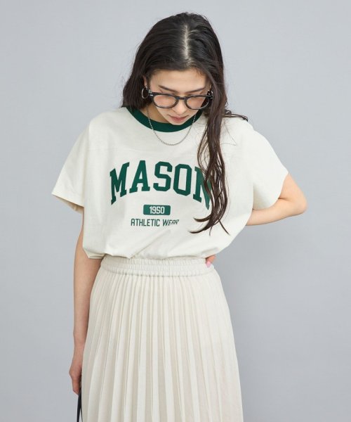 coen(coen)/MASON（メイソン）別注フットボールロゴTシャツ/img10