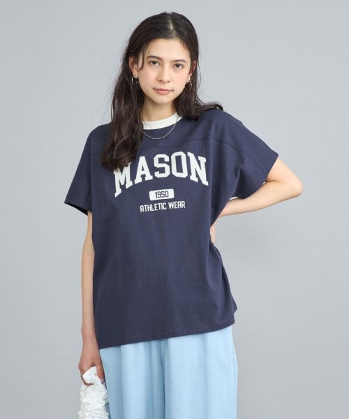 coen(coen)/MASON（メイソン）別注フットボールロゴTシャツ/img15