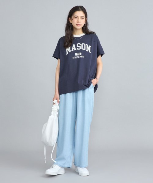 coen(coen)/MASON（メイソン）別注フットボールロゴTシャツ/img19
