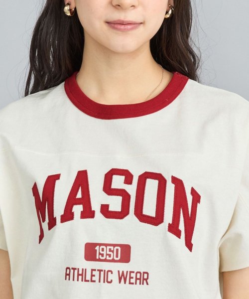 coen(coen)/MASON（メイソン）別注フットボールロゴTシャツ/img24