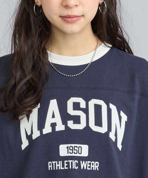coen(coen)/MASON（メイソン）別注フットボールロゴTシャツ/img29