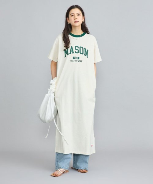 coen(coen)/【WEB限定】MASON（メイソン）別注リンガーロゴワンピース/img06