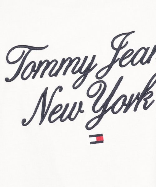 TOMMY JEANS(トミージーンズ)/オーバーサイズラグジュアリーセリフTシャツ/img24