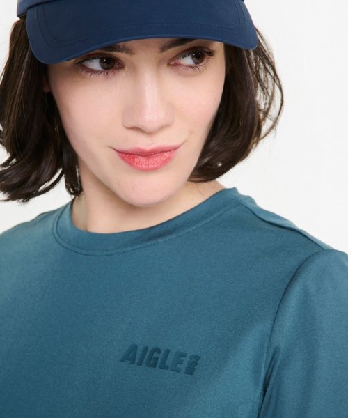 AIGLE(エーグル)/UVカット 吸水速乾 プライムフレックス ワンポイントロゴ クルーネック 半袖Tシャツ/img06