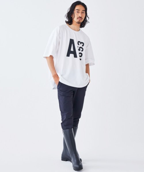 ＡＩＧＬＥ MEN(エーグル　メンズ)/【EC限定】 オーガニックコットン オーバーサイズ ビッグロゴ 半袖Tシャツ/img07