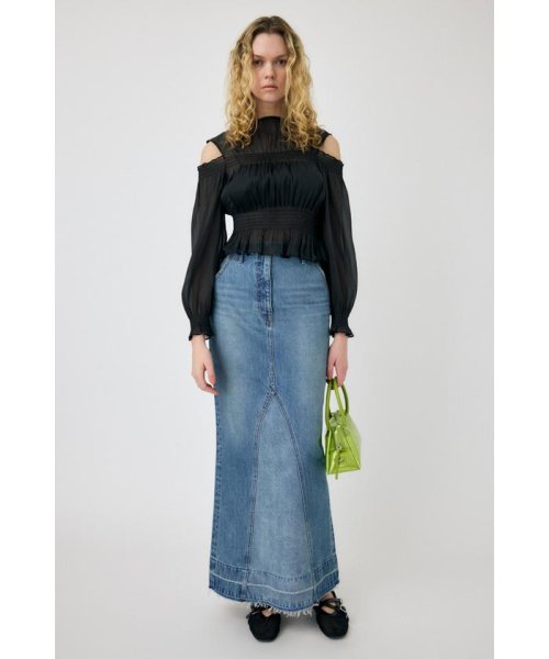 moussy(マウジー)/MERMAID DENIM LONG SKIRT/img27