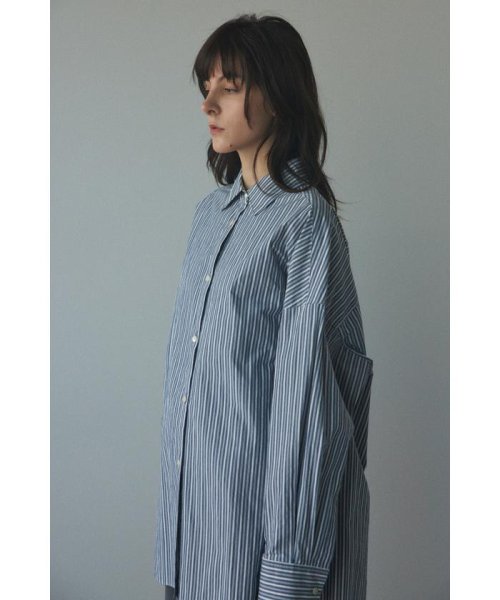 BLACK BY MOUSSY(ブラックバイマウジー)/relax stripe loose shirts/img09