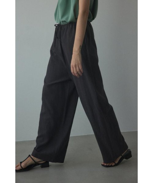 BLACK BY MOUSSY(ブラックバイマウジー)/relax pants/img02