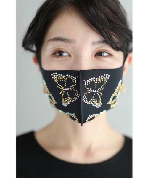 CAWAII(カワイイ)/煌めく蝶々のエレガントなマスク2枚セット返品・交換不可/img01