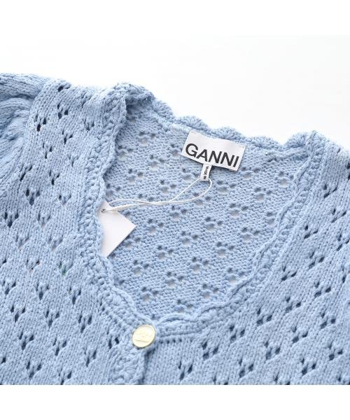 GANNI(ガニー)/GANNI カーディガン Cotton Lace Short Sleeve Cardigan/img07