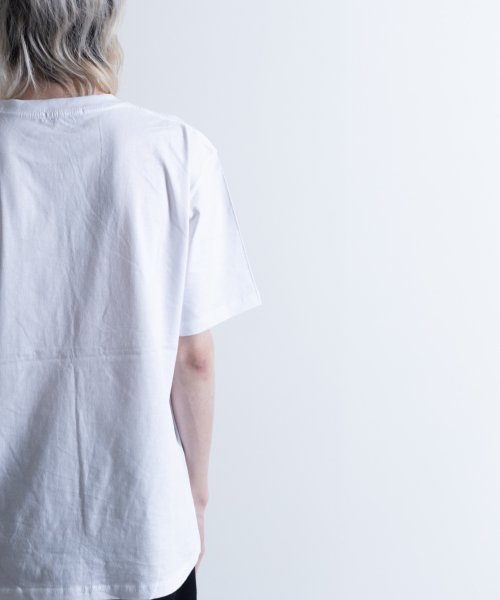 Nylaus(ナイラス)/レギュラーフィット カレッジロゴアソートプリント ショートスリーブTシャツ 半袖Tシャツ/img11