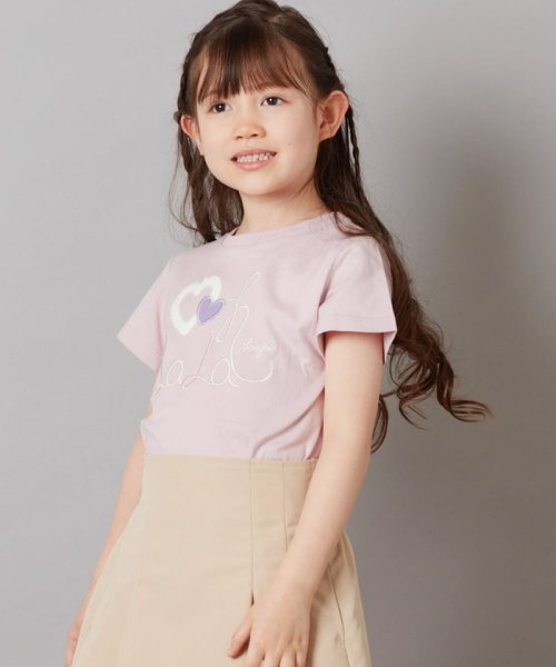 a.v.v(KID'S)(アー・ヴェ・ヴェキッズ)/[100－130]モチーフロゴＴシャツ　/img04