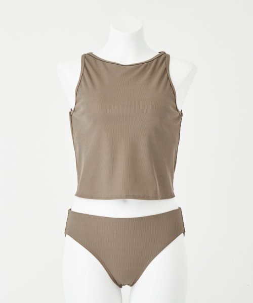 バックオープンタンキニショーツ スイムウェア / 水着－ UVケア － 人気・おすすめ｜省スペース設計・旅行向けにおすすめ お得商品 プライバシー配送 国内発送・安心販売体制