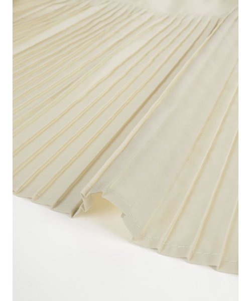 プリーツティアードスカート 