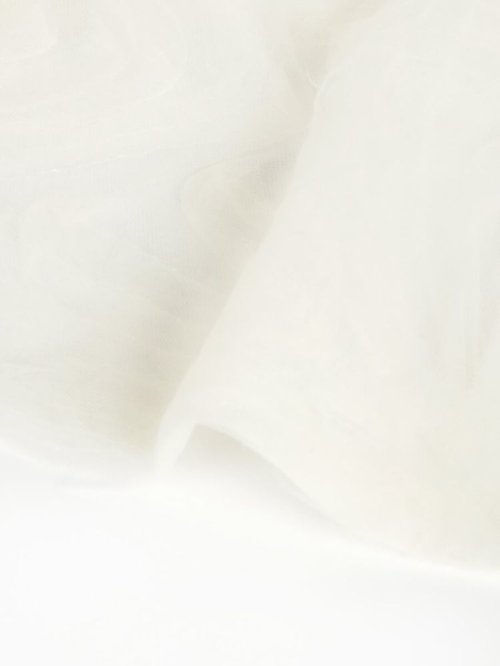 バルーンスリーブシアーカーディガン 